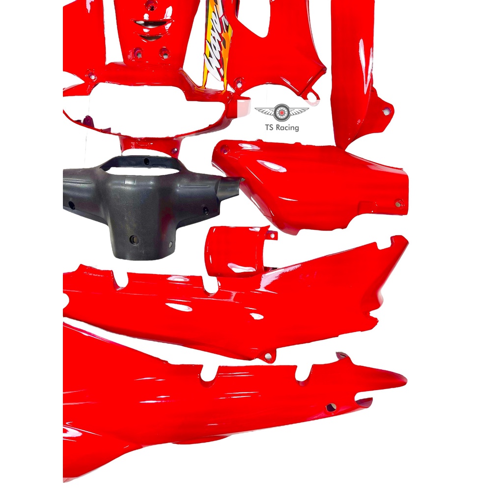 Dàn áo wave alpha - wave nhỏ đỏ tươi - tặng team 3 lớp