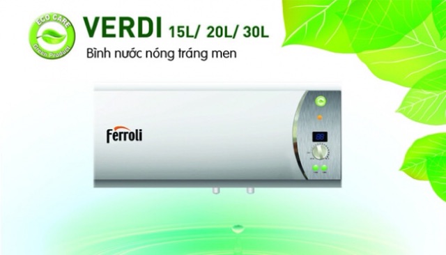 Máy nước nóng chống giật Ferroli Verdi SE 15/20/30L