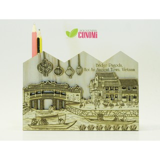 ỐNG BÚT HÌNH CHÙA CẦU PHỐ CỔ HỘI AN