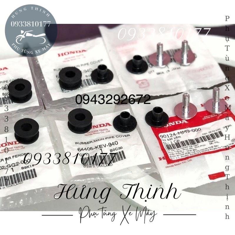 Bộ ốc cao su bắt bửng yếm Wave Thái, Anpha, Zx Honda