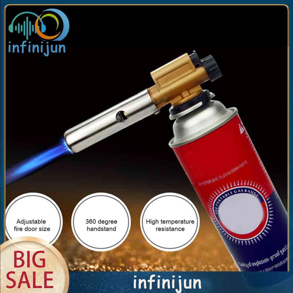 Đèn Khò Gas Butane Điều Chỉnh Được Nhỏ Gọn Tiện Lợi Dành Cho Tiệc Nướng Bbq