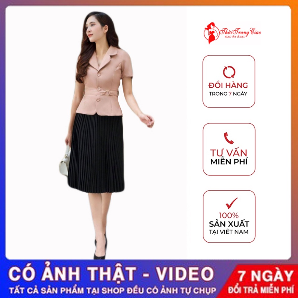 Áo vest nữ đẹp - Áo vest nữ công sở hàng cao cấp sản xuất tại Việt Nam - Thời Trang Ciao.