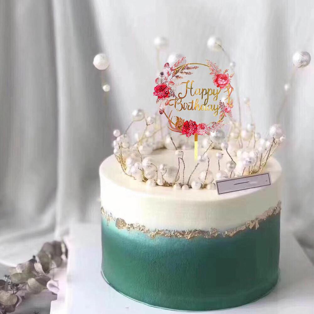 Topper Cắm Trang Trí Bánh Kem Hình Chữ Mr Và Mrs