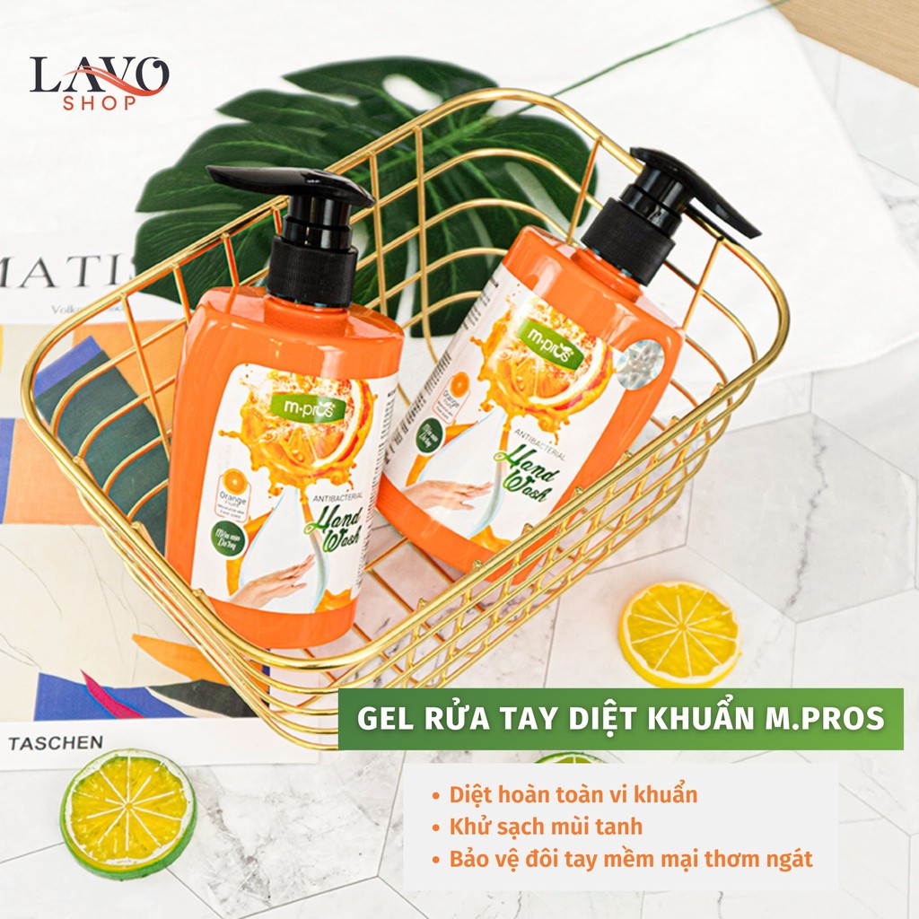 NƯỚC RỬA TAY DIỆT KHUẨN M.PROS 500ML | BigBuy360 - bigbuy360.vn