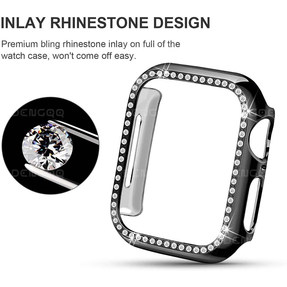 Ốp Bảo Vệ Bằng PC Dành Cho iWatch Series SE / 8 / 7 / 6 / 5 / 43 / 2 / 1 iWatch 41MM 45MM 44MM 40MM 38MM 42MM