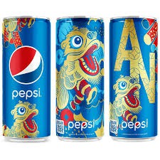 Thùng 24 Lon Nước Ngọt Pepsi (330ml / Lon)