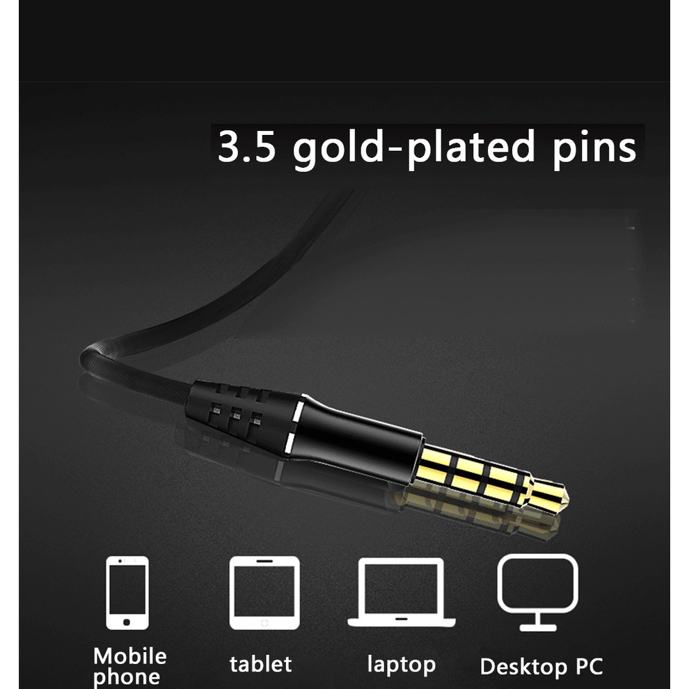 Tai Nghe Nhét Tai HiFi S2000  Super Bass Chống Ồn Cực Tốt, Âm Thanh Khủng, Chơi Game Ngon