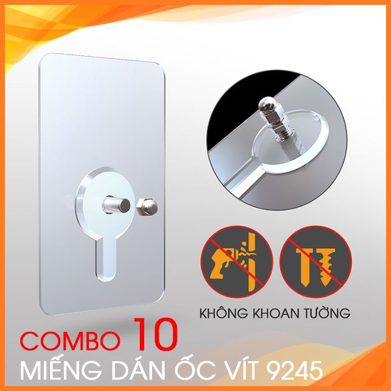 Combo 10 miếng dán ốc vít 9245