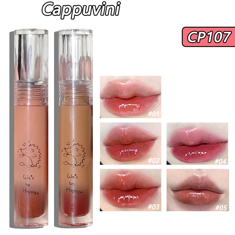 Son bóng CAPPUVINI trang điểm lâu trôi không thấm nước 3g