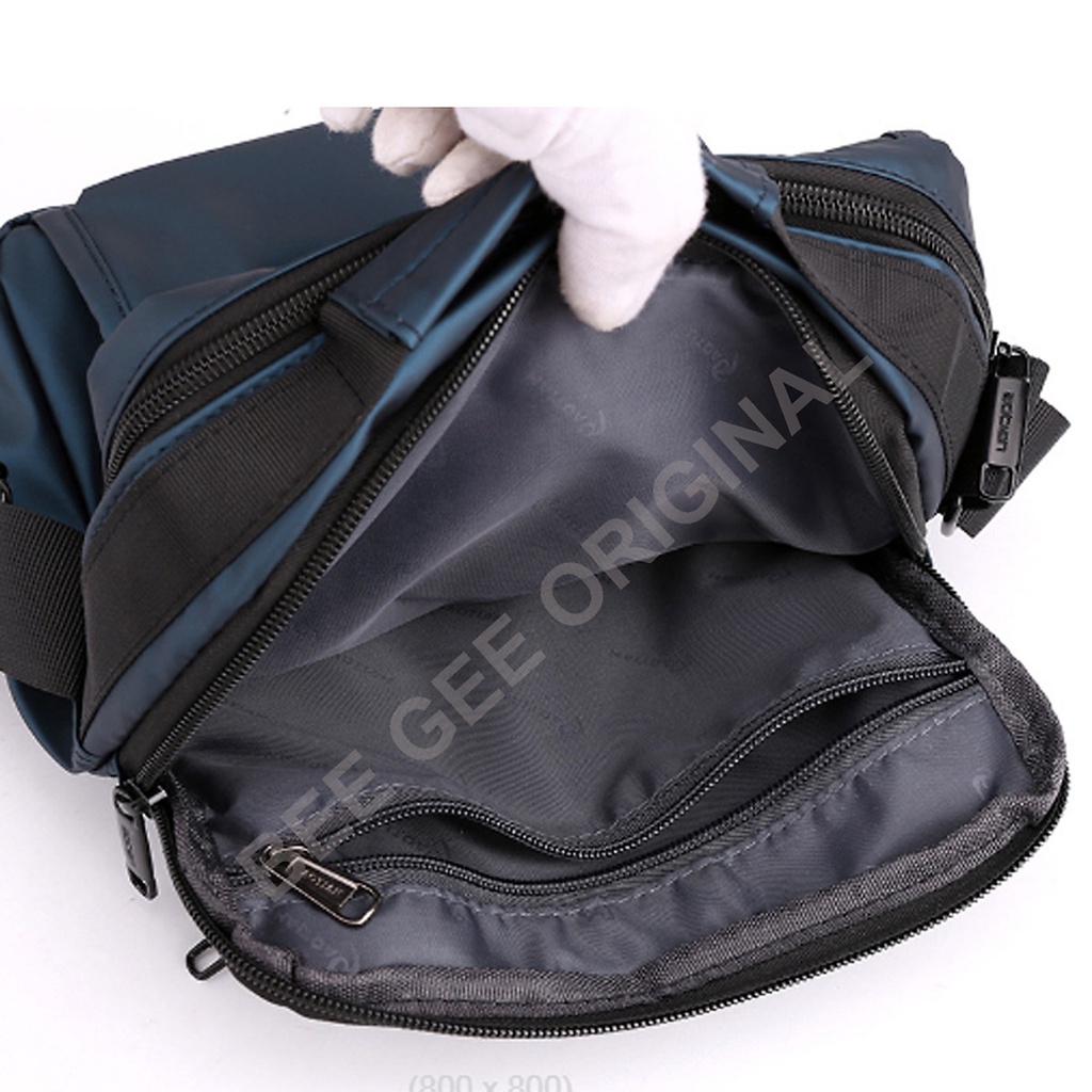 Túi đeo chéo nam chất liệu Oxford chống thấm nước, đựng ipad, thiết kế nhiều ngăn tiện dụng – DCN9032 Fortune Mouse