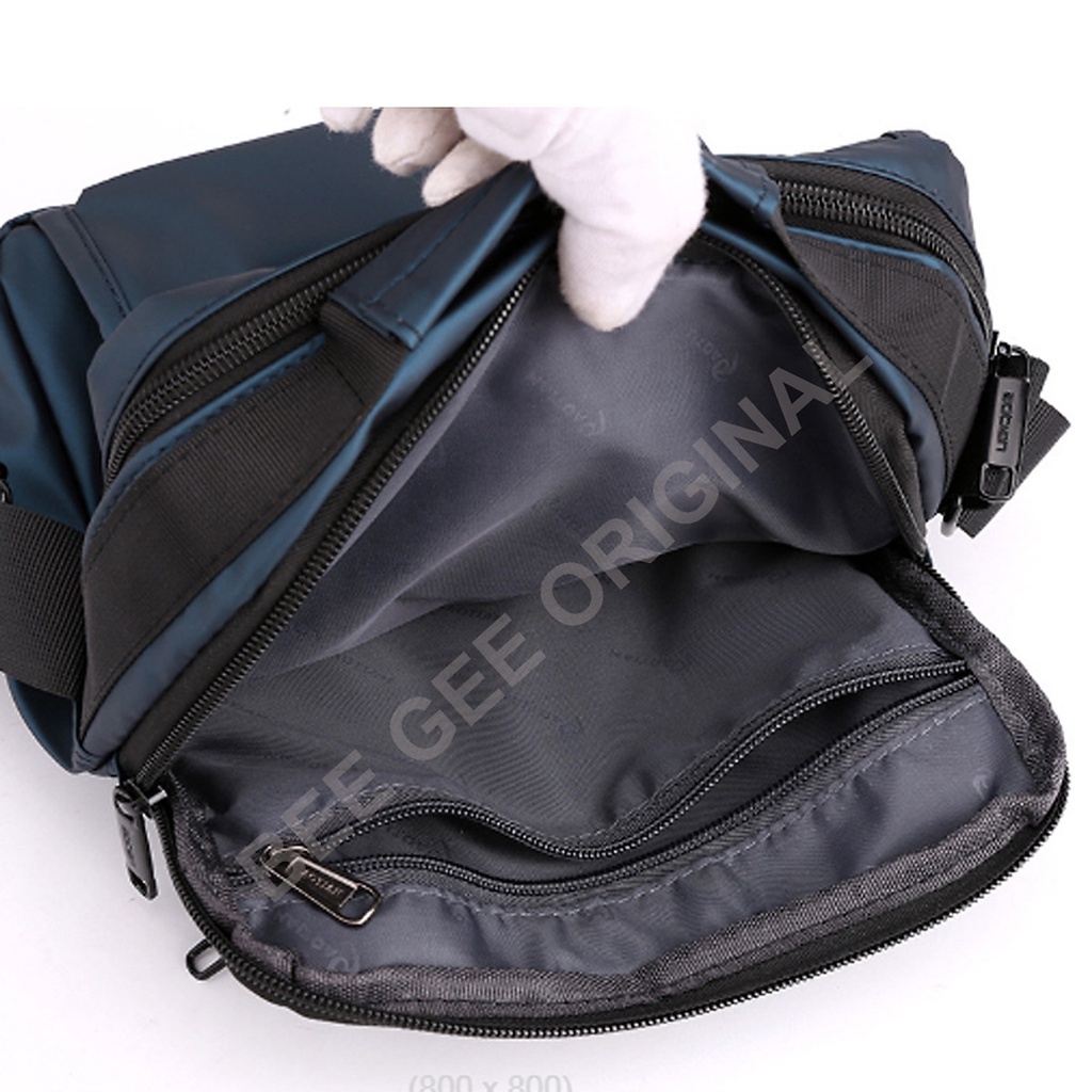 Túi đeo chéo nam  chất liệu Oxford chống thấm nước, đựng ipad, thiết kế nhiều ngăn tiện dụng – DCN9032 BEE GEE
