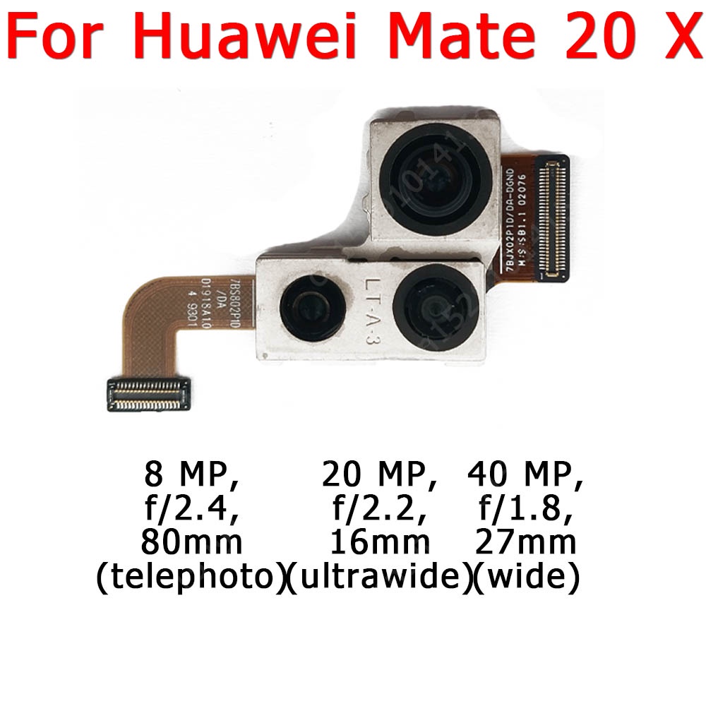 Camera Trước Sau Chất Lượng Cao Thay Thế Chuyên Dụng Cho Huawei Mate 20 Lite Mate20 Pro X 20X Selfie