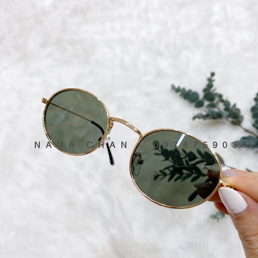 Kính râm gọng vàng mảnh chống UV cho bé K020, phụ kiện thời trang cá tính cho bé trai bé gái 2022