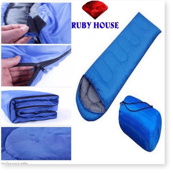 Túi ngủ văn phòng đa năng CAO CẤP, túi ngủ cá nhân LOẠI DÀY - Ruby House