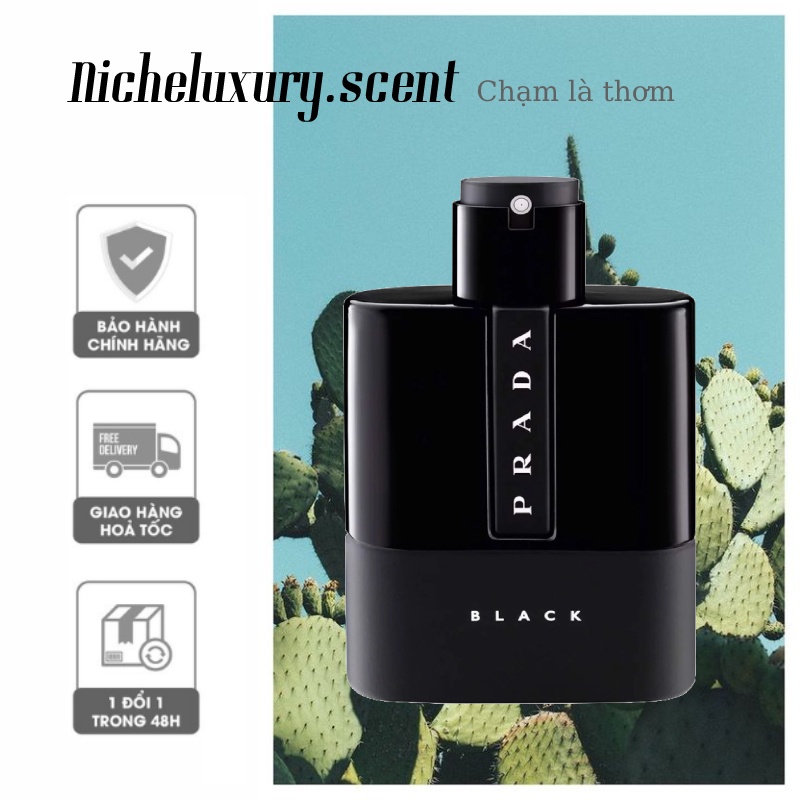 🅽🅸🅲🅷🅴 - Nước hoa Prada Luna Rossa Black - 10ml