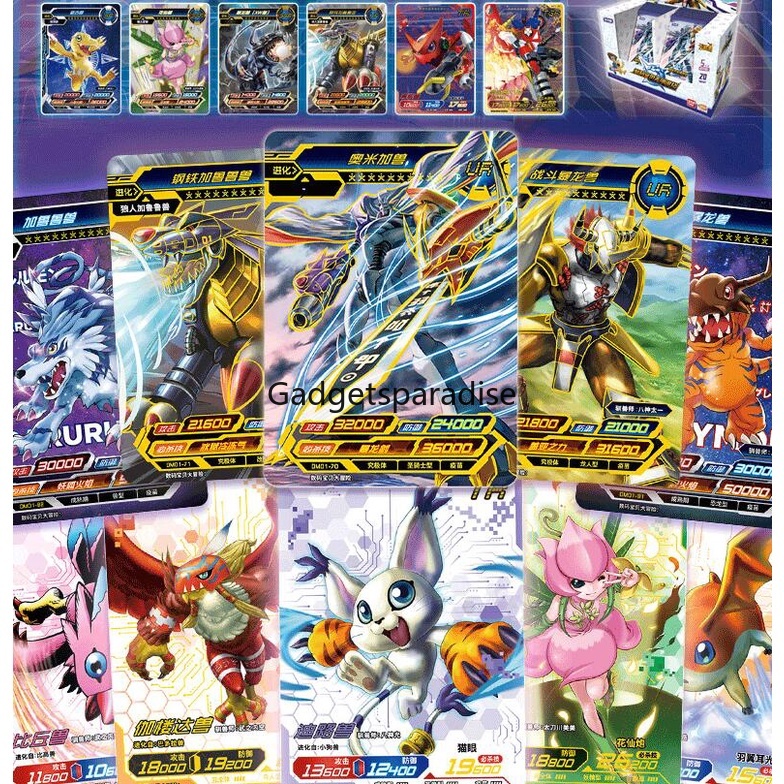 Bộ Sưu Tập Thẻ Bài Trò Chơi Anime Digimon Phiên Bản Sp Ur Tgr