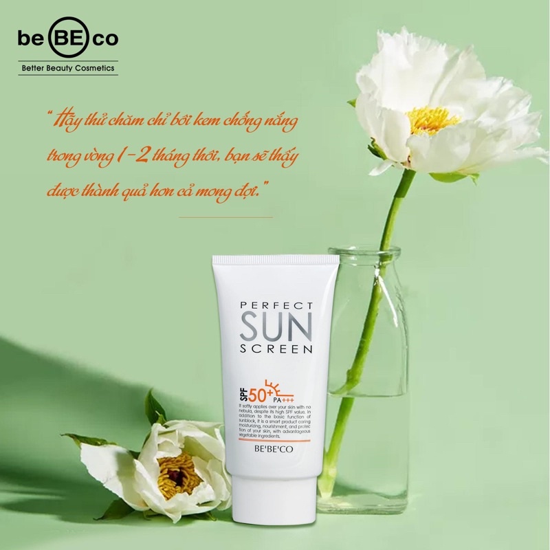 Kem chống nắng hoàn hảo Bebeco