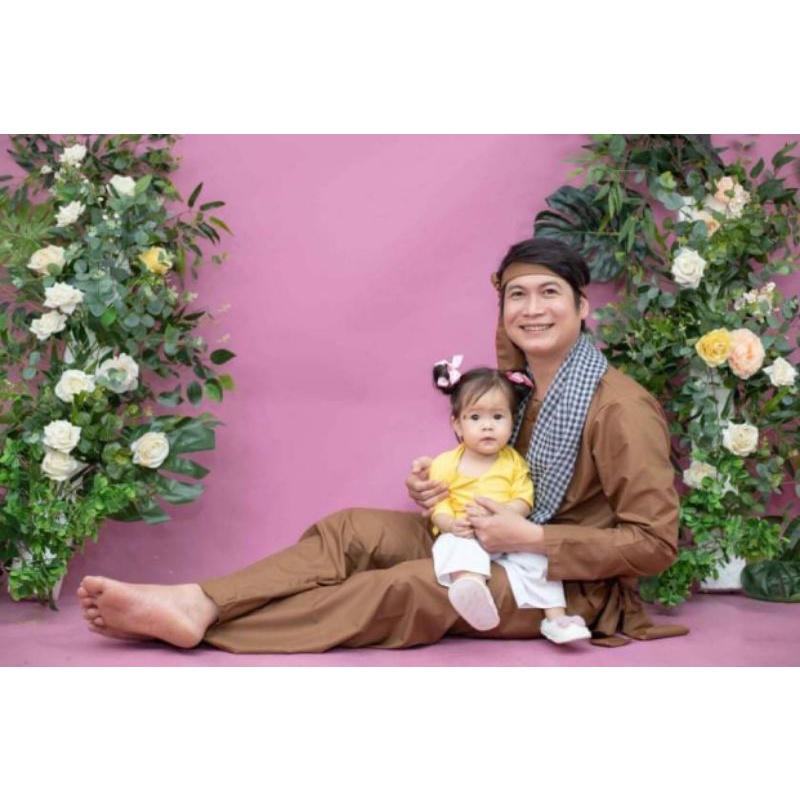 Áo bà ba nông dân - May vải lụa kate - Giá siêu rẻ