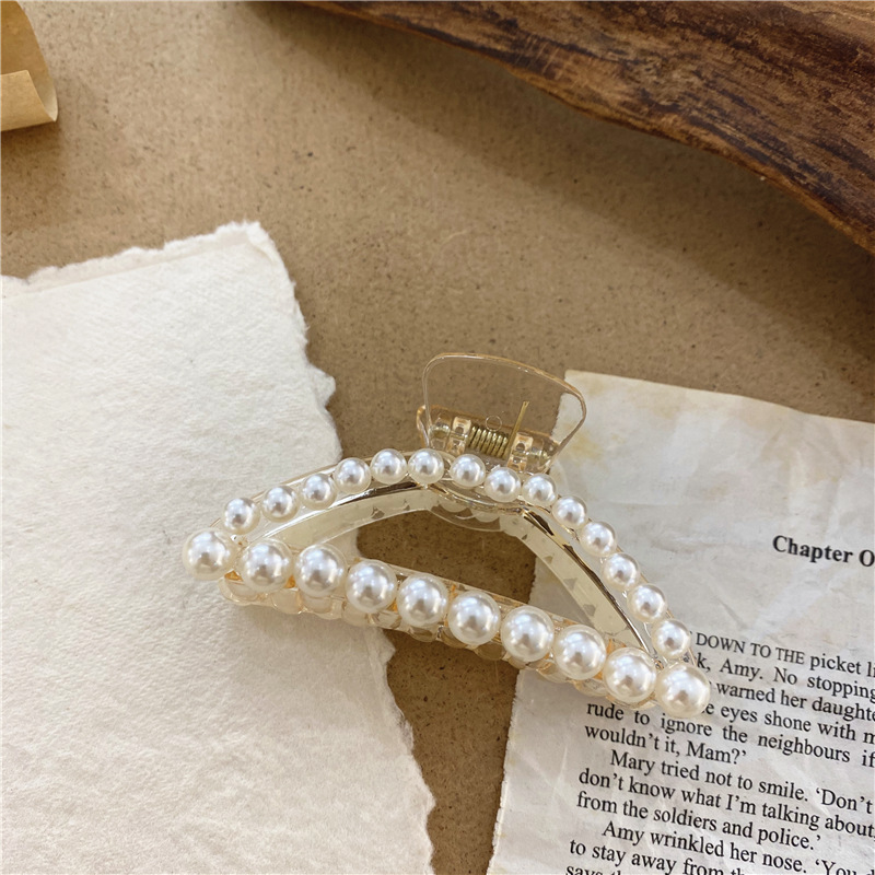 Kẹp Tóc Nữ Đính Ngọc Thời Trang Hàn （Hairclips）