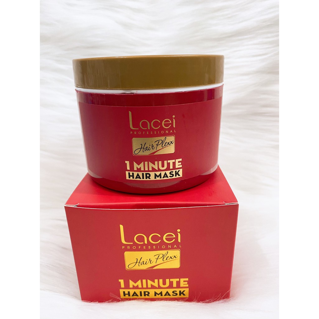 HẤP DẦU PHỤC HỒI TÓC LACEI 1 PHÚT HAIR PLEXX MASK 300ML (MÀU ĐỎ)