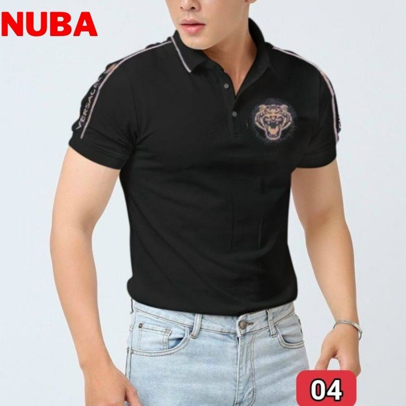 Áo thun nam nữ cổ bẻ cao cấp, ao phông chất vải polo, thấm hút mồ hôi TAKA 04