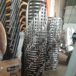 Com bo 20 ghế đôn inox. hàng mới 100%