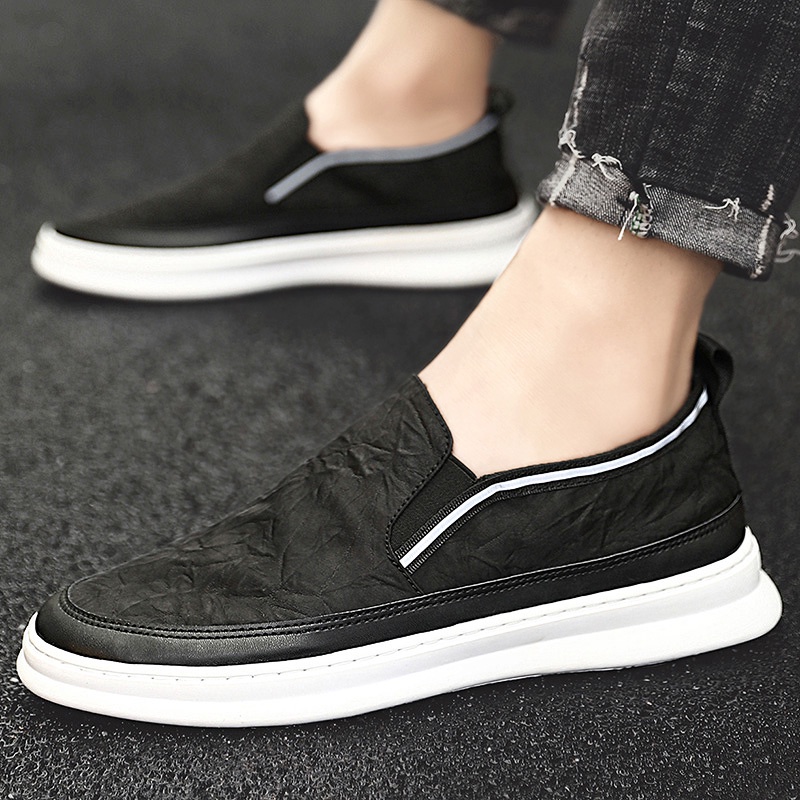 Vỏ Bọc Giày Lười Vải Canvas Thời Trang Cho Nam
