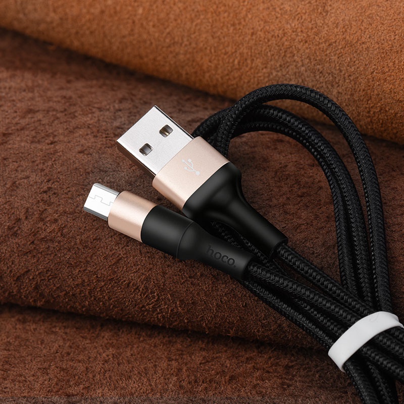Cáp Sạc Nhanh Hoco X26 1 mét Chân Micro USB/Lighitng/Type C - Bảo Hành 6 tháng Chính Hãng, CHỐNG ĐỨT, GẬP