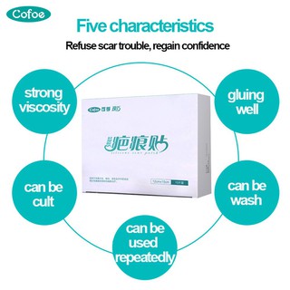 Miếng Dán Silicone hỗ trợ giảm Sẹo Vết Bỏng 12cm X 3cm