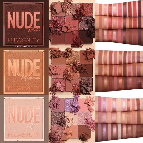 Bảng mắt Huda Beauty Nude Obsessions (Medium)