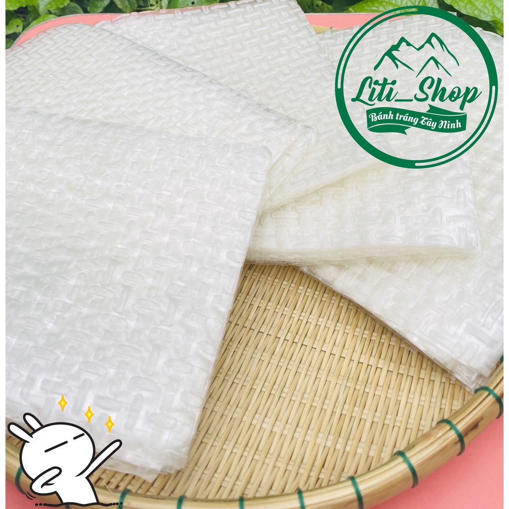 Bánh tráng Vuông 500Gr [Loại siêu mỏng]