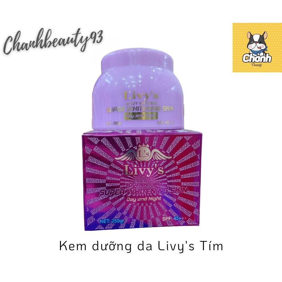 Kem Dưỡng Da Livy's Tím