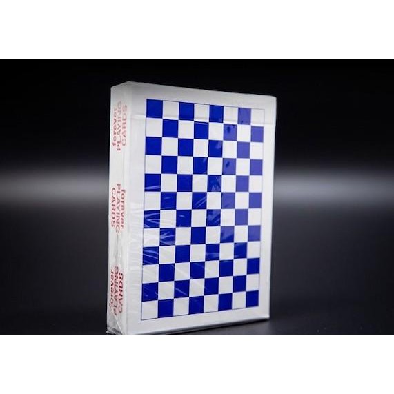 Bộ bài Cardistry FOREVER BLUE CHECKERBOARDS R2 Anyone Worldwide  Playing card