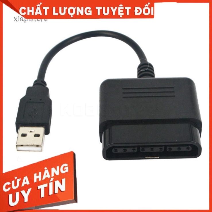 Cáp Chuyển Đổi USB Cho Tay Cầm Chơi Game PS2 Sang PS3 PC tiện ích - Hàng nhập khẩu