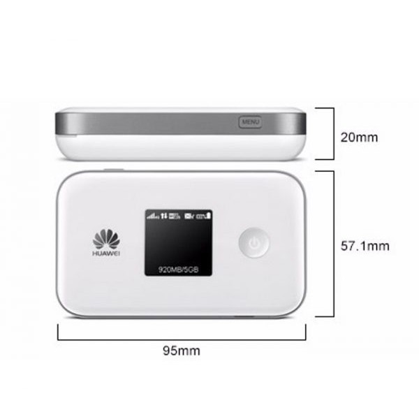 Bộ Phát Wifi 4G LTE Huawei E5577 Wimax W06 Màn Hình Thông Minh Tốc Độ 150Mb/s Pin 3000mAh Dùng 12 Giờ - Hàng Chính Hãng