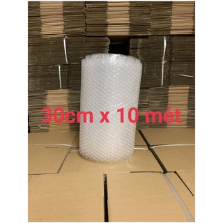 Xốp chống sốc, cuộn bong bóng khí bọc hàng - 30cm x 10 mét