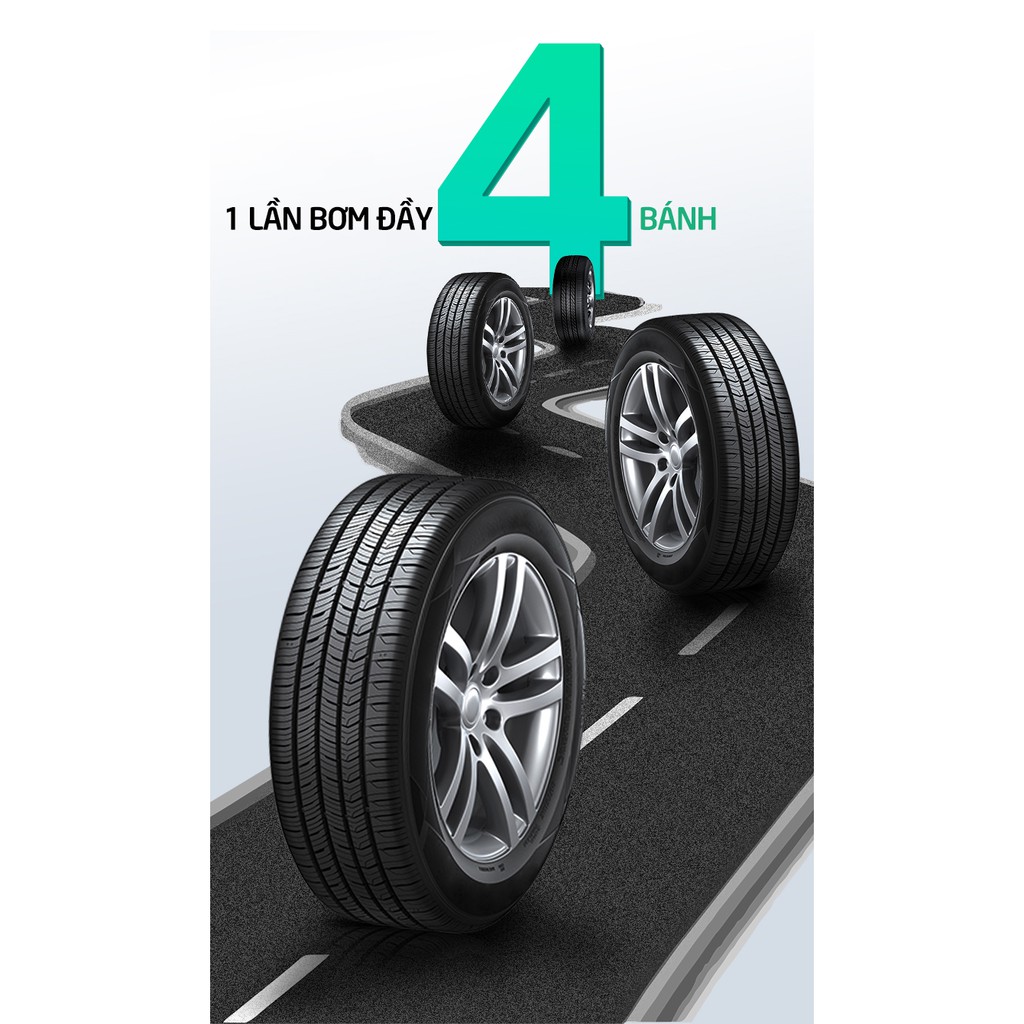 Máy bơm lốp ô tô 12V,ống bơm hơi điện tử mini YANTU không dây,sạc điện,dành cho xe hơi,ô tô,xe tải,xe máy, xe đạp-A05