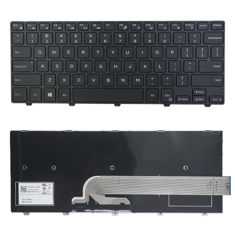 Bàn Phím Laptop Chữ Tiếng Anh Thay Thế Cho Dell inspiron 143443 3451 5458 54