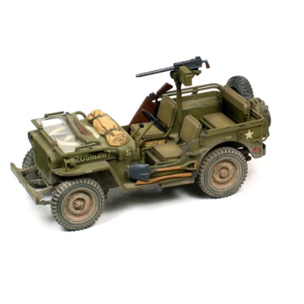 Mô hình xe Jeep quân sự 1/35 U.S. Jeep Willys MB 1/4 Ton Truck 35219 Tamiya