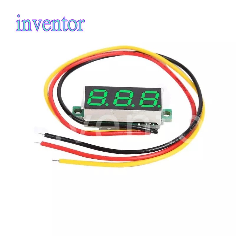 Màn hình LED kỹ thuật số hiển thị điện áp 3 dây DC 0-100V 0.28 inch