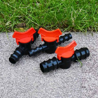 Van Khóa Nước, Van Chặn Nước Dùng Cho Ống Đen LDPE 16, 20 Phụ Kiện LDPE hệ thống tưới nhỏ giọt phun sương phun mưa