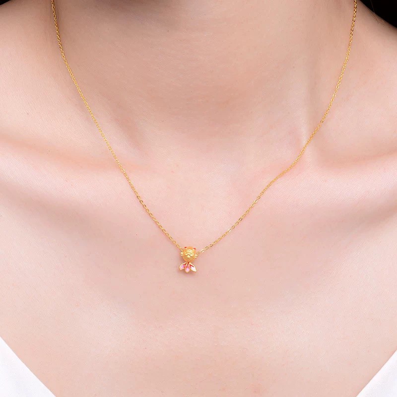 Mặt dây chuyền vàng 24k cá vàng - ANCARAT - AG9992.C015.022B