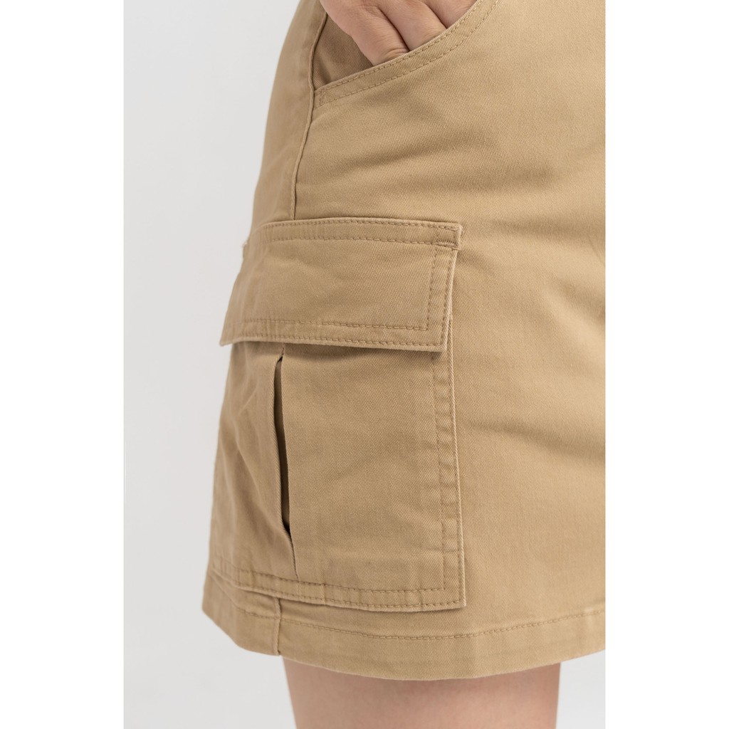 Chân váy ngắn nữ YODY công sở đi chơi co giãn hai túi mềm mịn CJN4004 | BigBuy360 - bigbuy360.vn