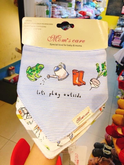 Set 3 Yếm Tam Giác Cao Cấp MomCare Chất Đẹp