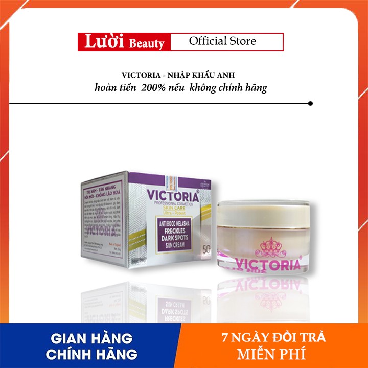 { NHẬP KHẨU CHÍNH HÃNG ] KEM VICTORIA  NÁM - TÀN NHANG - ĐỒI MỒI - CHỐNG LÃO HÓA | BigBuy360 - bigbuy360.vn