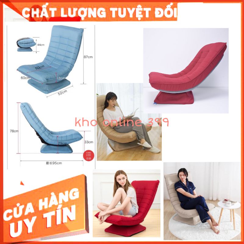 [GIÁ HỦY DIỆT] Ghế mặt trăng sofa xoay 360 độ tựa lưng đọc sách thư giãn điều chỉnh 5 cấp độ, decor, nội thất, ghế sofa