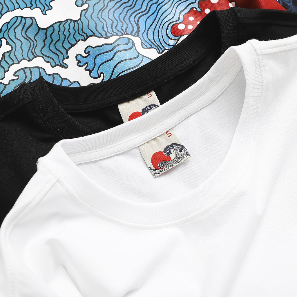 Áo Thun Nam CổTròn INF In Biển Cò,Vải Cotton Co Giãn Form Regular AT010571 ,SOMEHOW