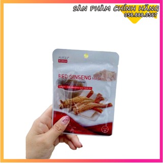 Mặt Nạ Giấy, Mặt Nạ Nhân Sâm Đỏ Hàn Quốc Chính Hãng (Ảnh Tự Chụp)