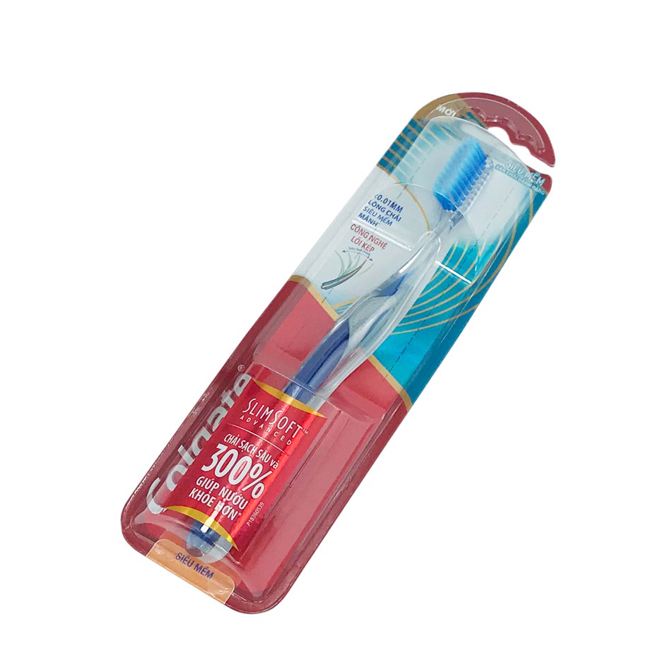 Bàn Chải Đánh Răng Colgate SlimSoft Advanced Siêu Mềm Mảnh Chăm Sóc Nướu