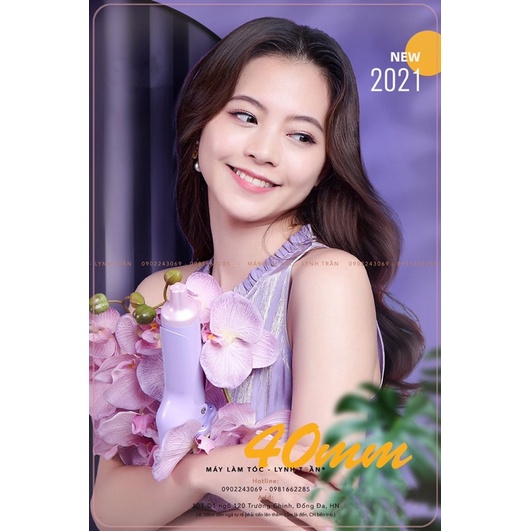 Máy uốn xoăn ION siêu sóng Bigsize 40mm Pritech®️